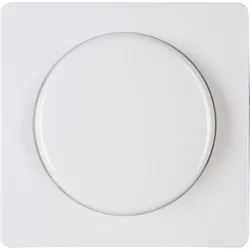 Kopp 333702185 PARIS - Dimmer-Abdeckung für Druck-Wechseldimmer, Farbe: arktisweiß