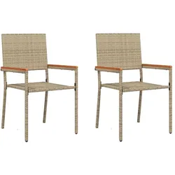 vidaXL, Gartenstühle, Mamonilla (Rattan)