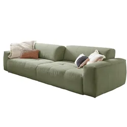 SOFA MIT SITZTIEFENVERSTELLUNG PALACE Grün Cord Relaxfunktion