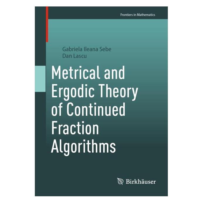 Springer Sebe:Metrical and Ergodic Theory of Con (Englisch, Dan Lascu, Gabriela Ileana Sebe) (56565060)