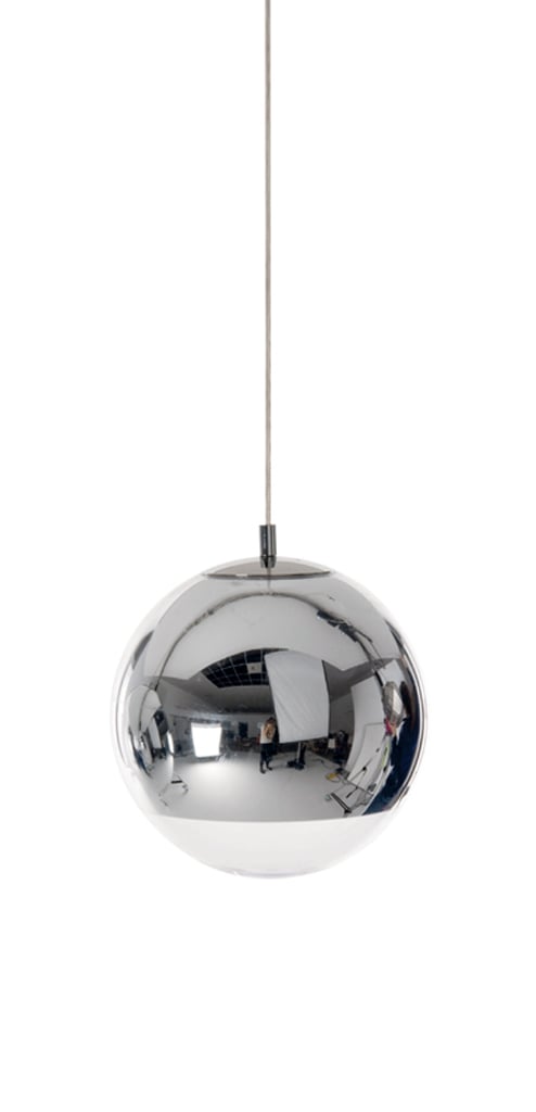Tom Dixon Mirror Ball LED Pendelleuchte (Ø 25cm, chrom) Ø 25cm, chrom MBB25A-PEUM3