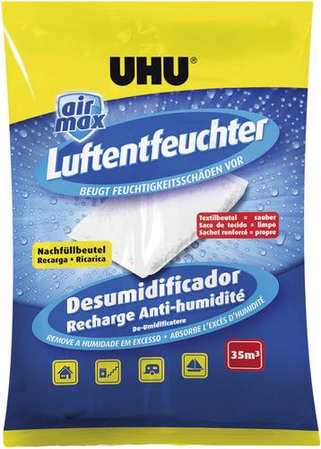 UHU airmax Luftentfeuchter-Nachfüllbeutel 14m² Weiß