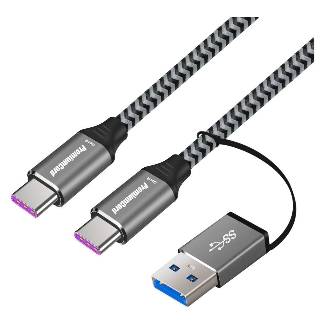 PremiumCord USB-C kabel (USB 3.2,,) (2 m, 100 W) (KU31CQ2)