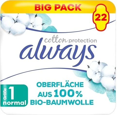 Always Ultra Binde Cot Normal BigPack 22 Stk St Binden
