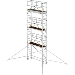 MUNK Rollgerüst SG mit Ausleger 0,75x2,45m Plattform 8,43m AH