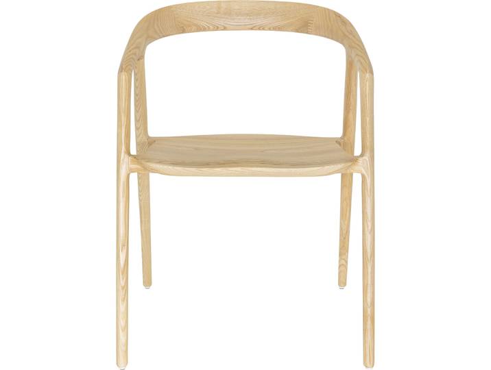 Armlehnstuhl Capris natur Esche Massivholz - Armlehnstuhl