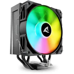 Sharkoon A50 RGB Single-Tower-Luftkühler 230W TDP schwarz