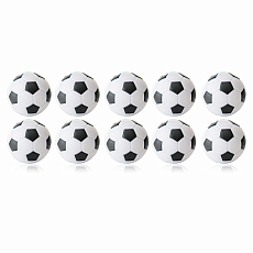 Kickerball - 10er Set - Winspeed weiß/schwarz - 32mm 303287