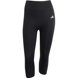 Adidas, Damen, Tights, Optime Essentials Capri (XS), Schwarz, Beige