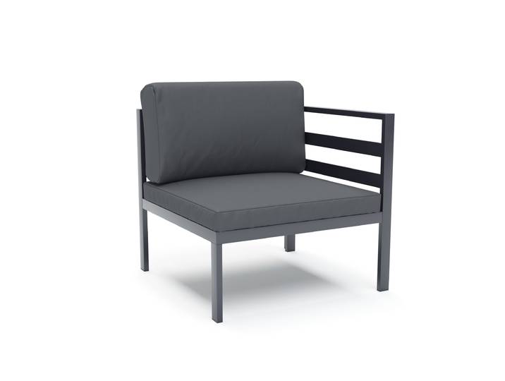 Eckteil Lounge SAMBIA anthrazit
