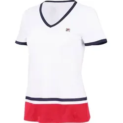 FILA Damen Shirt T-Shirt Elisabeth, Größe 40 in Weiß Weiß