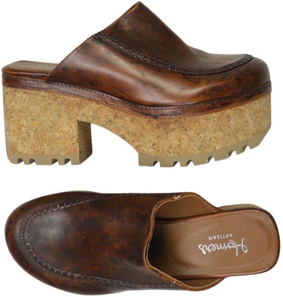 Homers Damen Sandalen, Braun, Gr. EU 36, kein / Etikett - Second Hand