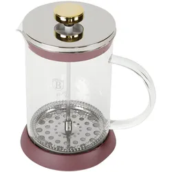 Design-French Press für Kaffee und Tee, 800ml, bordeaux: Für aromatischen Kaffee & losen Tee, hochwertig & stilvoll, Ihr Barista-Erlebnis Zuhause