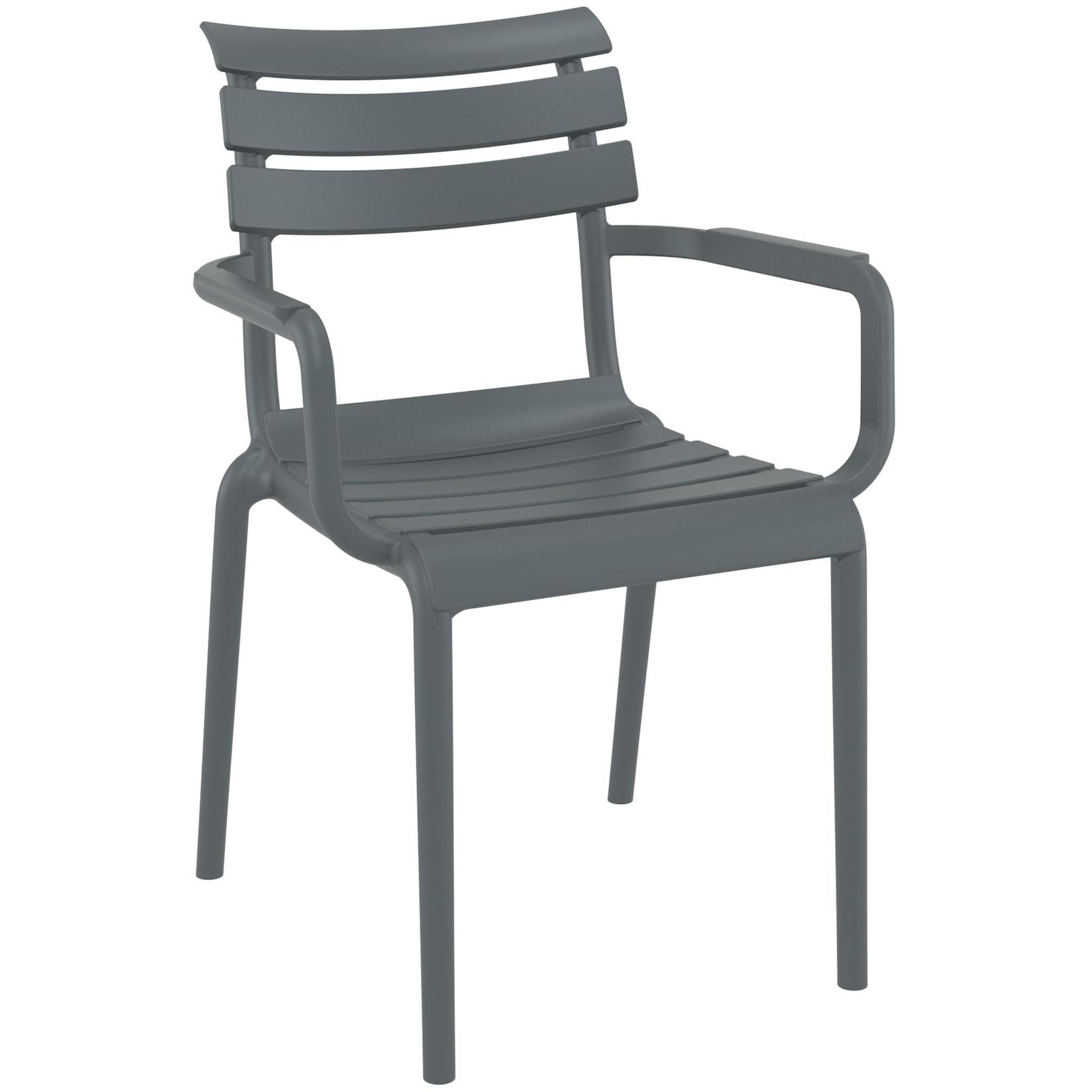 CLP Stuhl Paris Farbe: dunkelgrau