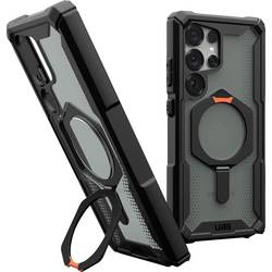 Urban Armor Gear Plasma XTE Outdoorcase Samsung Galaxy S25 Ultra Schwarz, Orange Induktives Laden, Standfunktion, Stoßfest 214467114097
