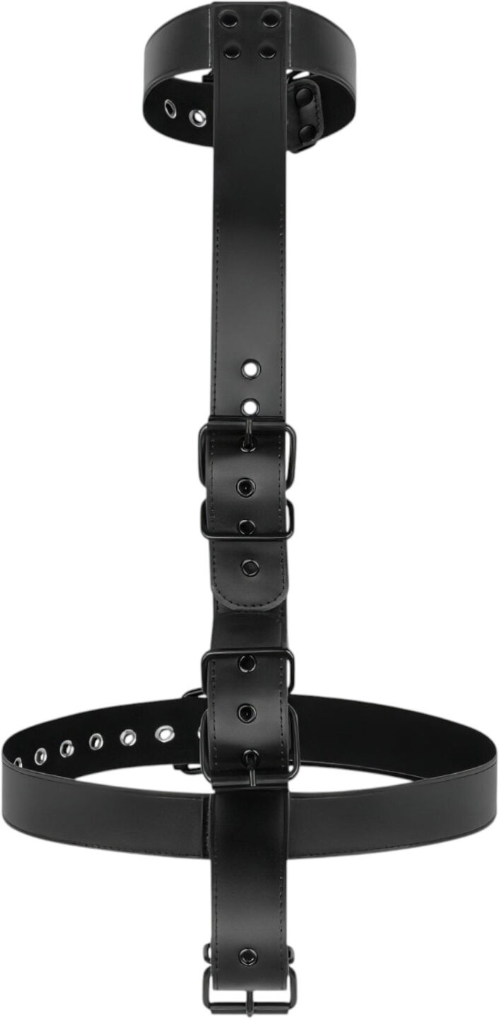 Bedroom Fantasies - BDSM Bondage Set with Collar & Shackles (Black)