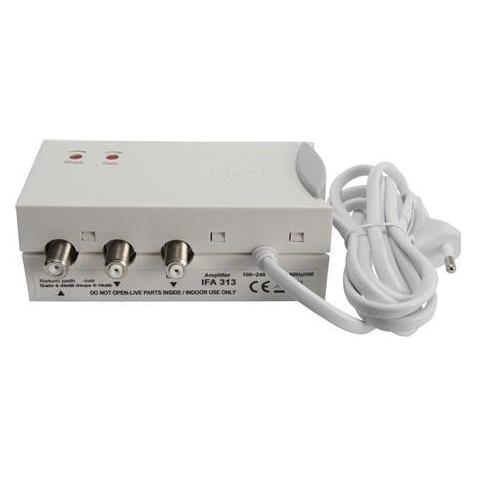 Triax Antennenverstärker IFA 313 mit 2 Ausgängen und 5-65 MHz Rückweg (339313)