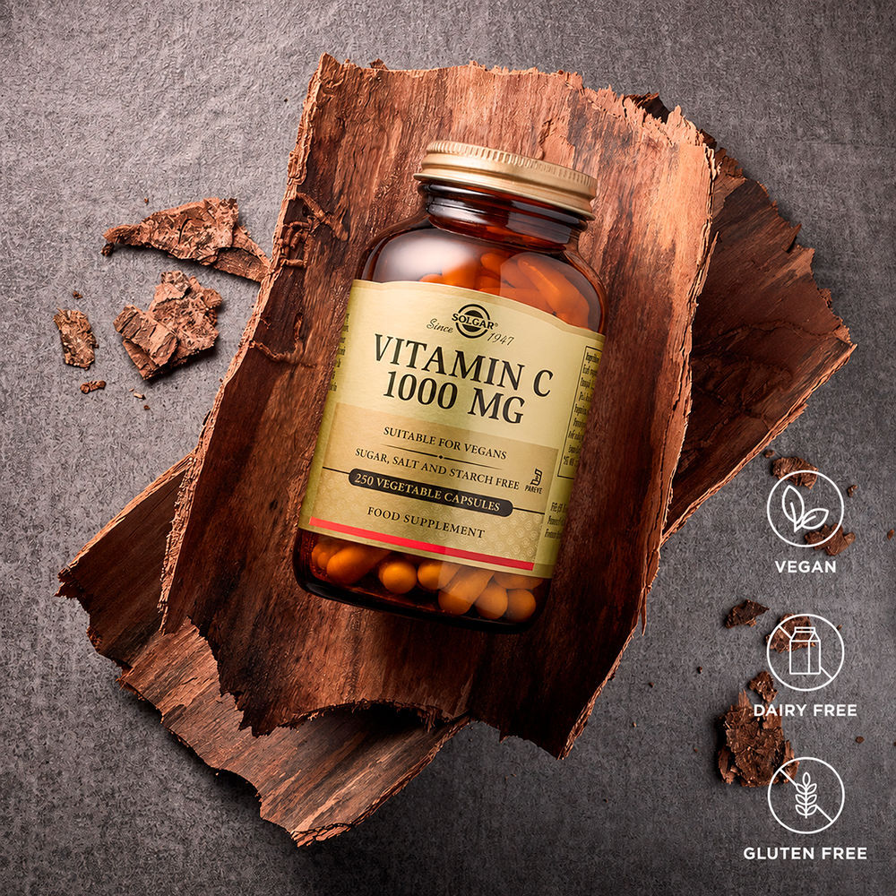 Solgar Vitamine C 1000mg. capsules végétales 250 u