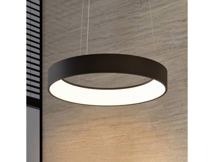 Aleksi Round LED Suspension Ø60 Black - Arcchio - Cuisine - Moderne - Métal - À ampoule unique