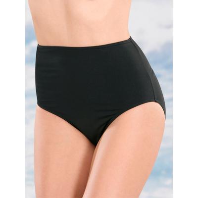 Bikini-Hose, Damen, Gr. 40, Normalgrößen, schwarz, Elasthan, Polyamid, Badehosen Bikini-Hose