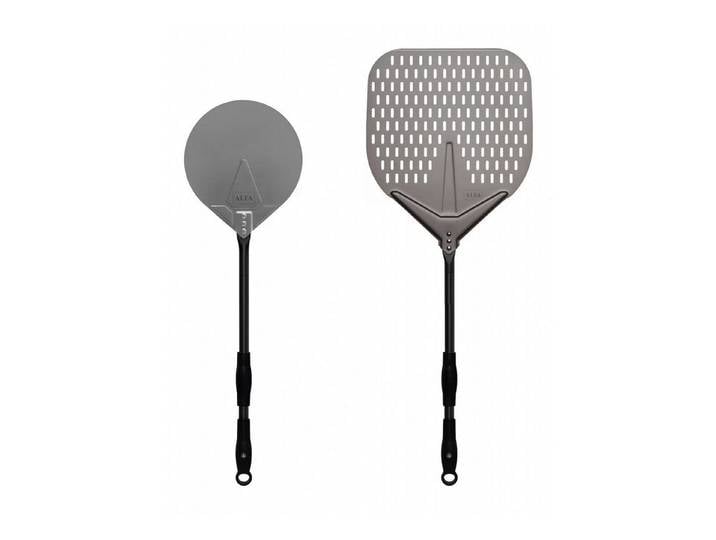 Alfa Forni Pizzaofen Alfa Forni Pizza Schaufel Set Medium 2-teilig Pizzaschaufel und