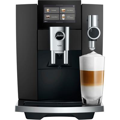 JURA Kaffeevollautomat "S10", schwarz (obsidian schwarz (ea)), B:27cm H:34,8cm T:44,6cm, Kaffeevollautomaten, Kaffeevollautomat