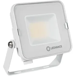 LEDVANCE Kompakter LED Fluter 20W 4000K universalweißes Licht IP65 in Weiß