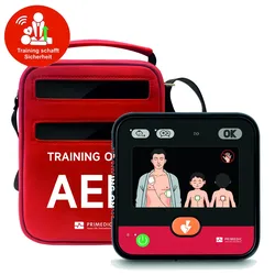 myPAD Trainings-Defibrillator (AED) im Set mit LED-Anzeige