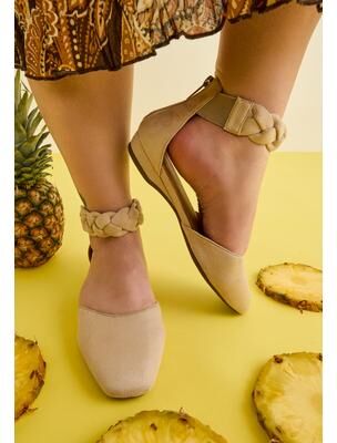 Women's The Rayna Flat by Comfortview in New Nude (Size 12 M)
