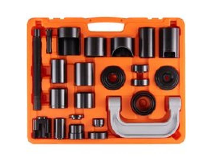 VEVOR 25-delige kogelgewrichttrekker, kogelgewricht-extractorset, 520 x 430 x 90 mm, universele kogelgewricht-uitpersset, koolstofstalen autogereedschapsset met koffer, kogelgewrichttrekker