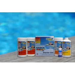 Weka Wasserpflege-Set Deluxe Starter- Kit für Pools