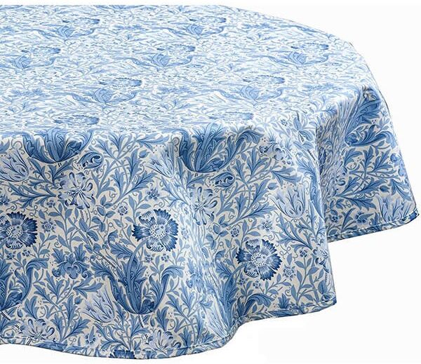 William Morris Blue Compton 132 x 178cm Fabric Tablecloth
