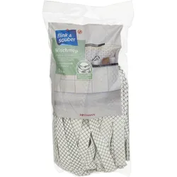 flink & sauber Wischmopp-Ersatzkopf Polyester