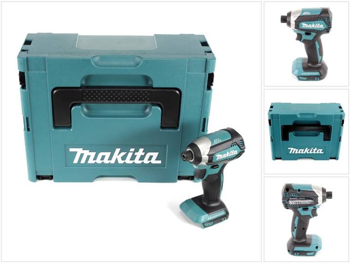 Makita DTD 153 ZJ 18V Brushless Visseuse à choc sans fil + Coffret Makpac - sans Batterie\, ni Chargeur