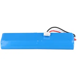 AccuCell Haushaltsroboter-Akku als Ersatz für Ecovacs S01-LI-148-2600, S01-LI-148-3200 - 3400mAh 14,4V Li-Ion, Staubsauger Roboter Zubehör, Schwarz