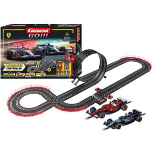 Carrera Autorennbahn GO!!! Formula Track Attack, bis 2 Spieler, 5.3 m Strecke, analog, ab 6 Jahre