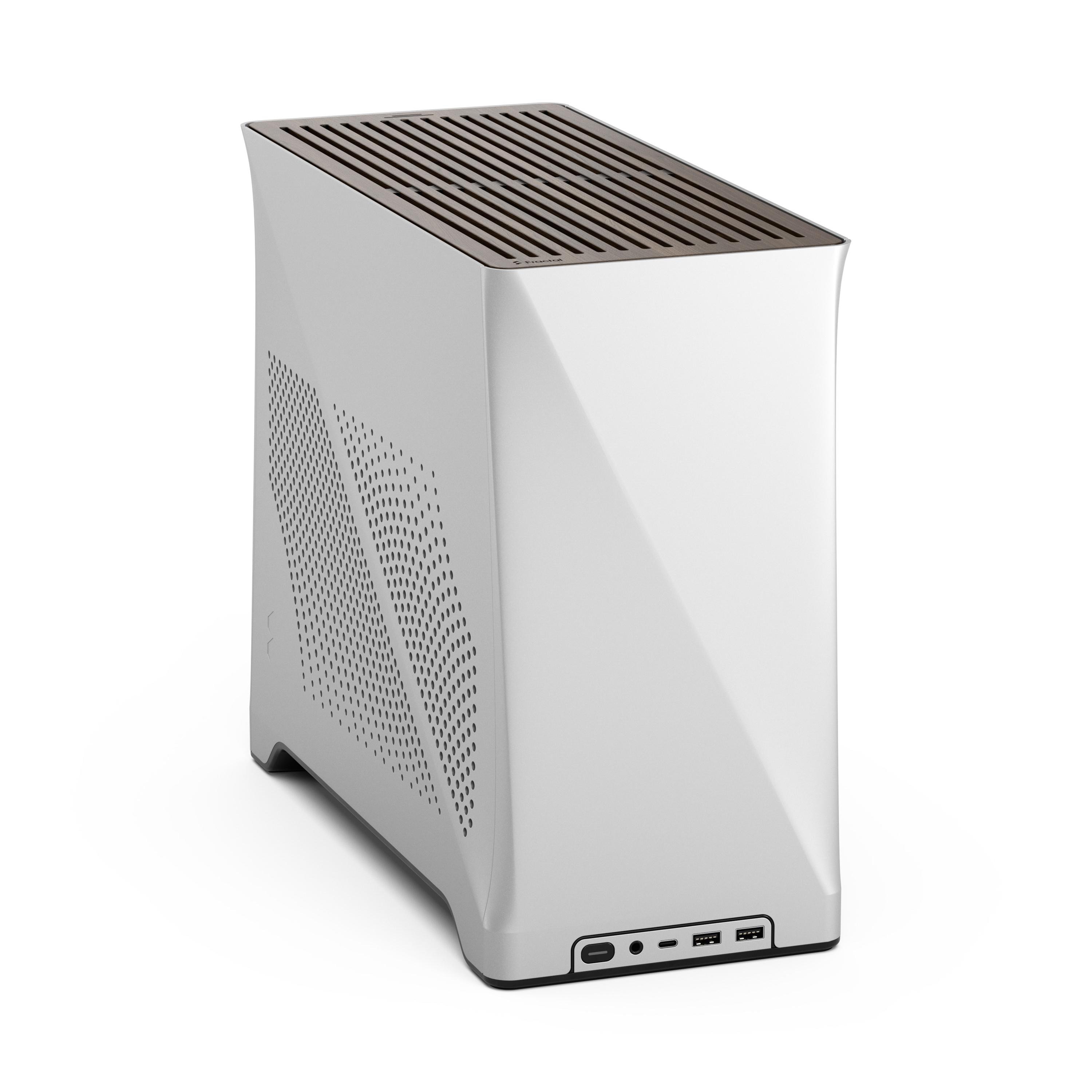 Fractal Design Era 2 Gaming PC Gehäuse Mini-ITX Silber