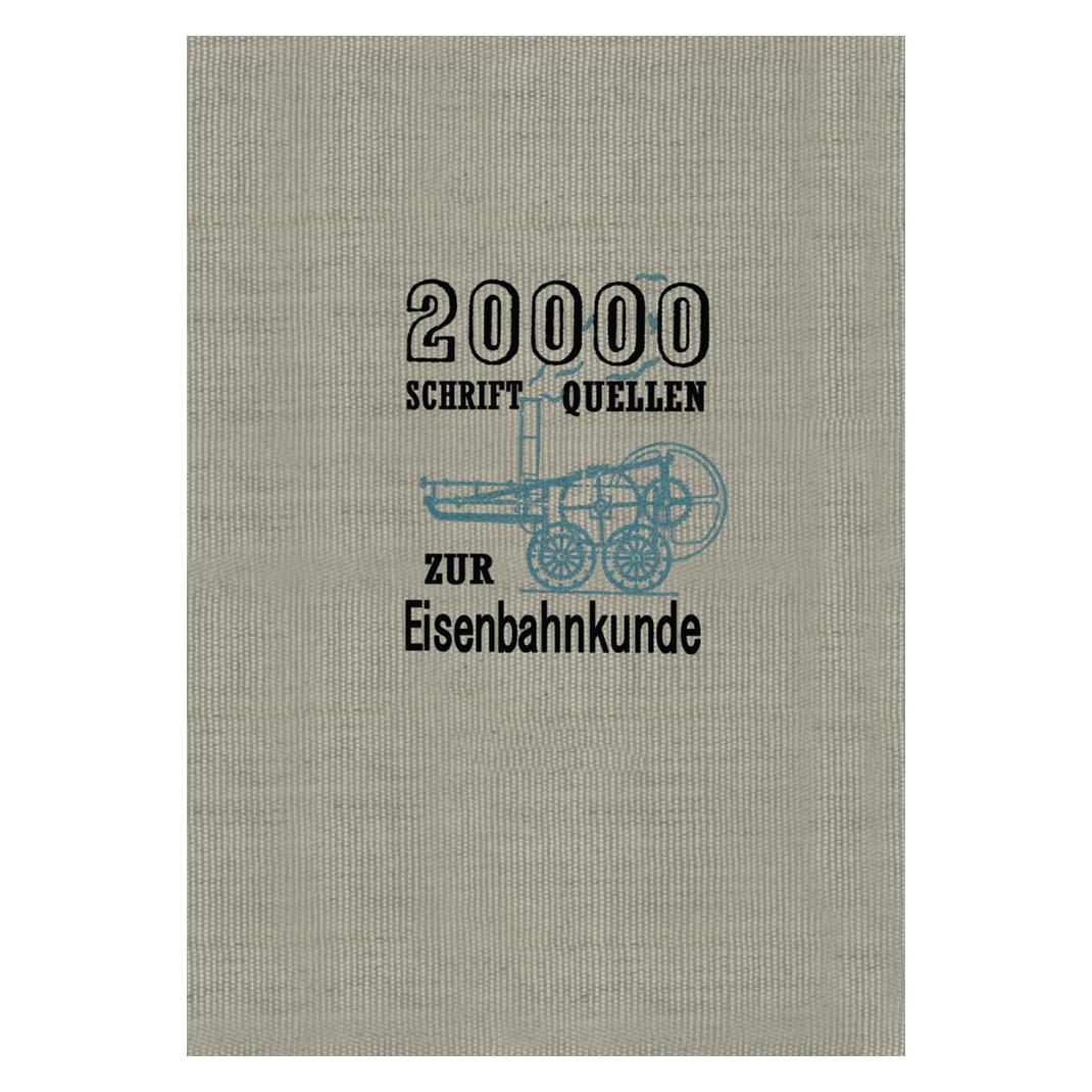 Springer 20000 Schriftquellen zur Eisenbahnkunde, 2 Tle. (Deutsch, Softcover, Kurt Ewald) (55562863)