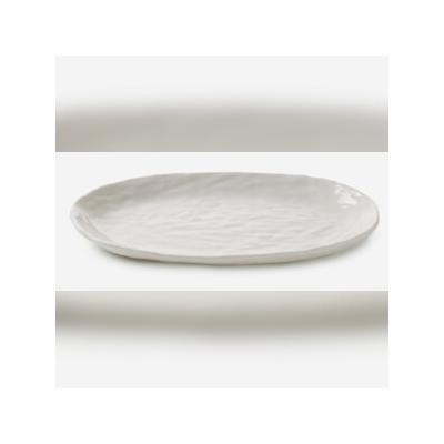 Revol Yli ovaler Teller 24.5 cm Alabaster Weiss