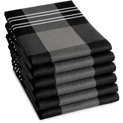 Ddddd, Geschirrtuch, Feller Graues Geschirrtuch-Set (70 x 50 cm)