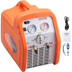 VEVOR Kältemittelabsauggerät Kältemittel Absaugstation 3/4 Ps Kältemittel Absauggerät Kältemittelrückgewinnungsmaschine 220-240 V 2,2 kg/min