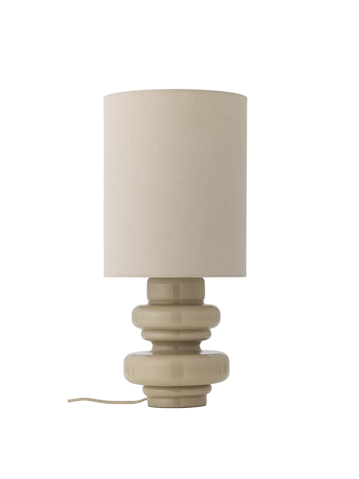 Bloomingville Fabiola Tischlampe, Natur, Glas