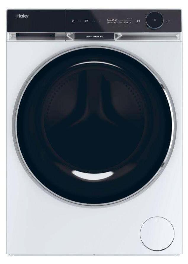 Haier I-Pro Series 7 HWD100-BD14397U1, Frontlader, Freistehend, Weiß, Links, Schwarz, Schwarz