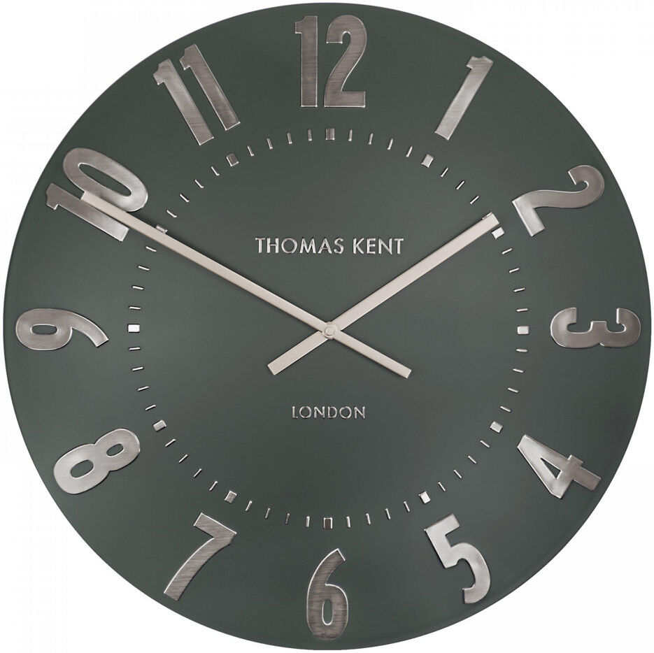 Gallery Direct Wall Clock Green 51cm H x 51cm W x 4.40cm D