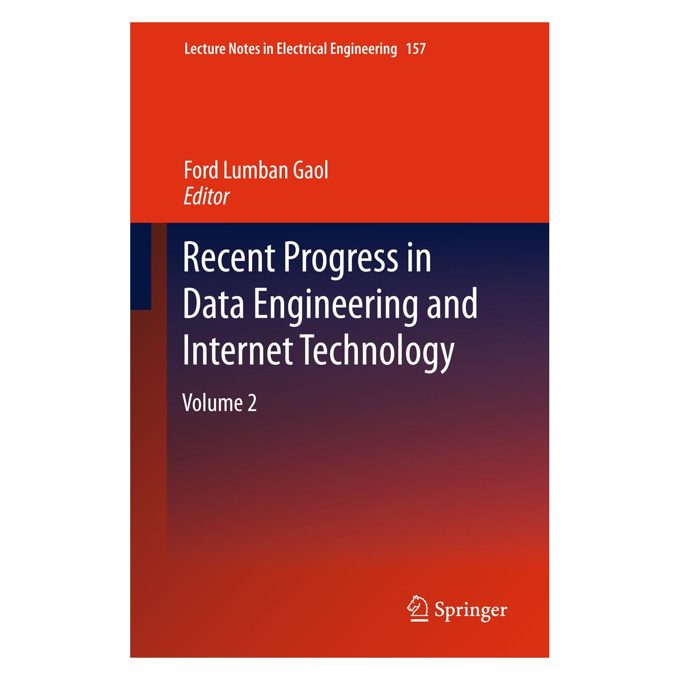 Springer Recent Progress in Data Engineering.2 (Englisch, Hardcover, Ford Lumban Gaol) (9783642287978)