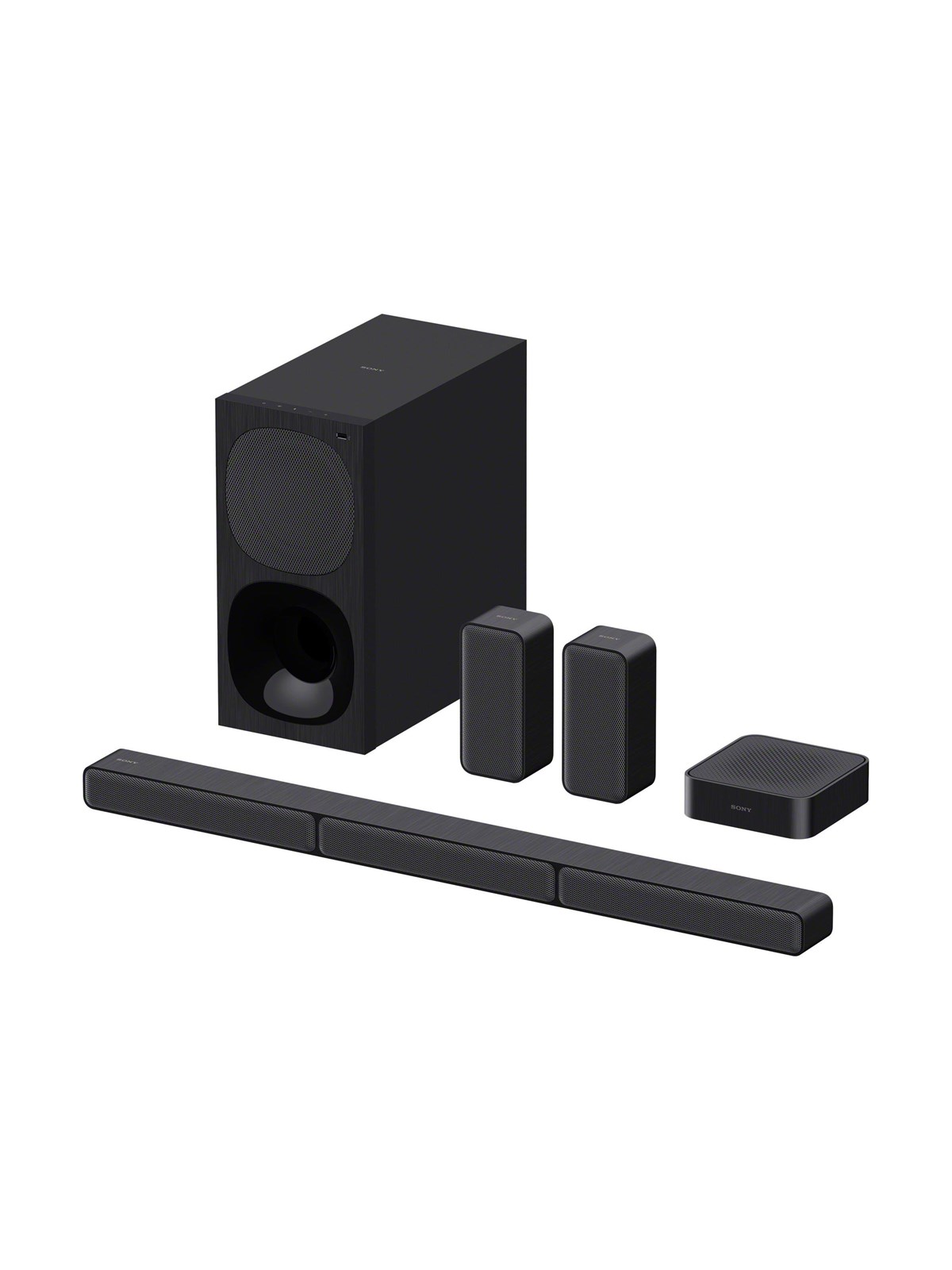 Sony HT-S40R - sound bar system - for home theatre - wireless