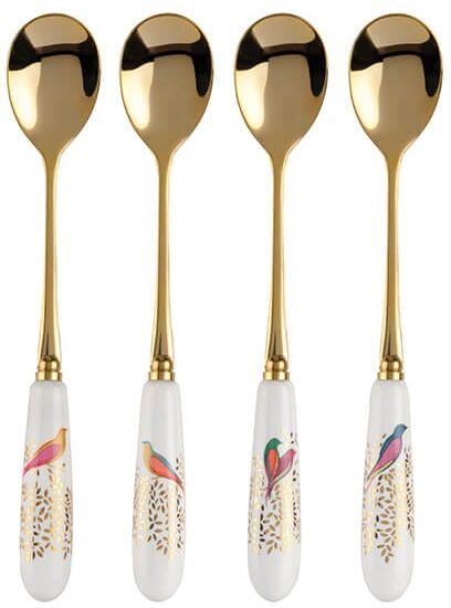 Sara Miller London Sara Miller Chelsea Collection Set of 4 Tea Spoons