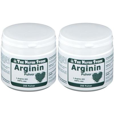 Arginin HCL 100% Rein x2 2x250 g Pulver