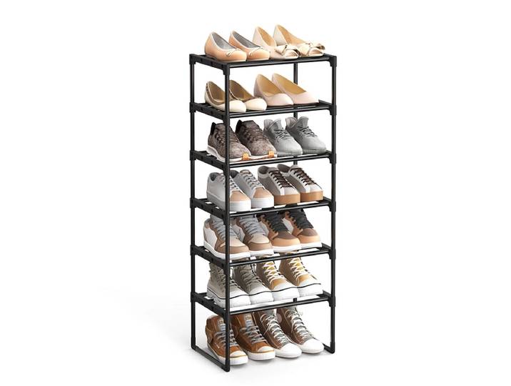 Schuhablage SONGMICS 12 Paar Schuhe black