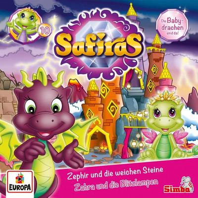 Folge 10: Zephir und die weichen Steine / Zahra und die Blitzlampen - Jana Lini, Audio, 4064066625696